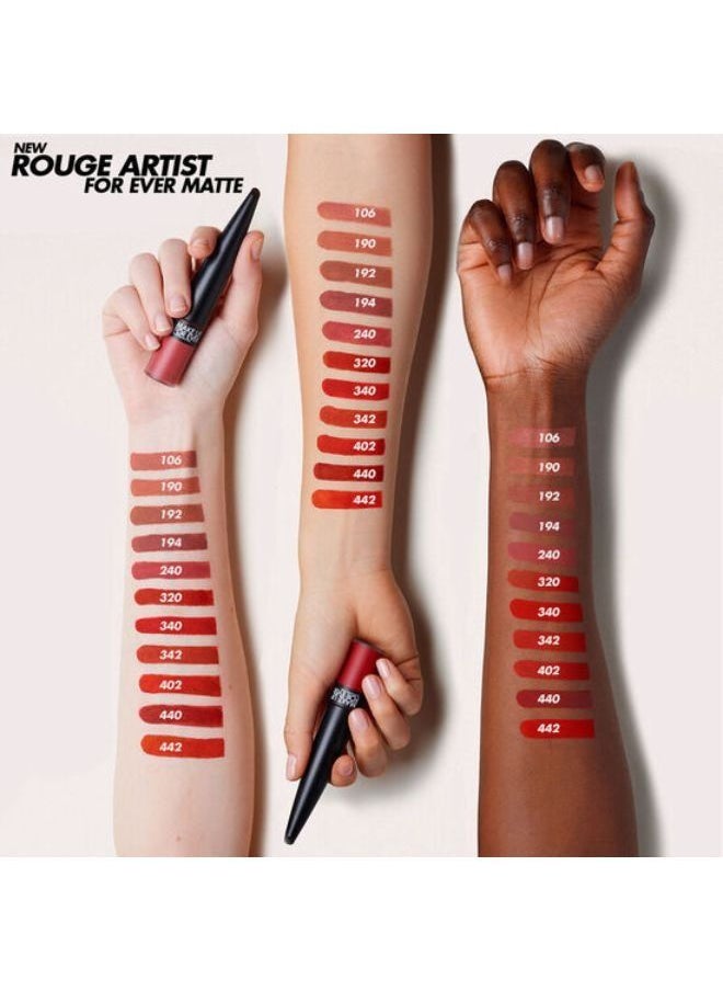 Rouge Artist For Ever Matte Power Last Liquid Lipstick 194 Immortal Rosewood 4.5ml