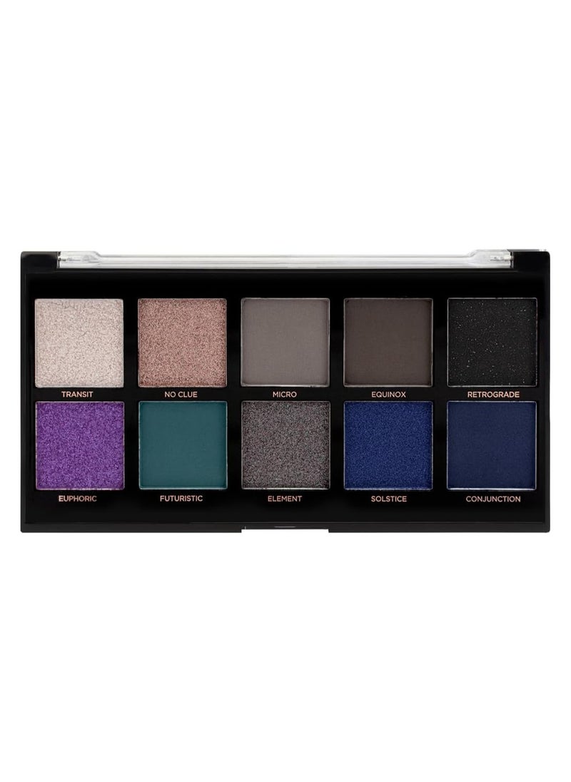 Euphoria 10 Shade Eyeshadow Palette Unleash Your Creativity with Multi Finish Shades for Day to Night Glam Looks Get Stunning Makeup Looks with Richly Pigmented Shade