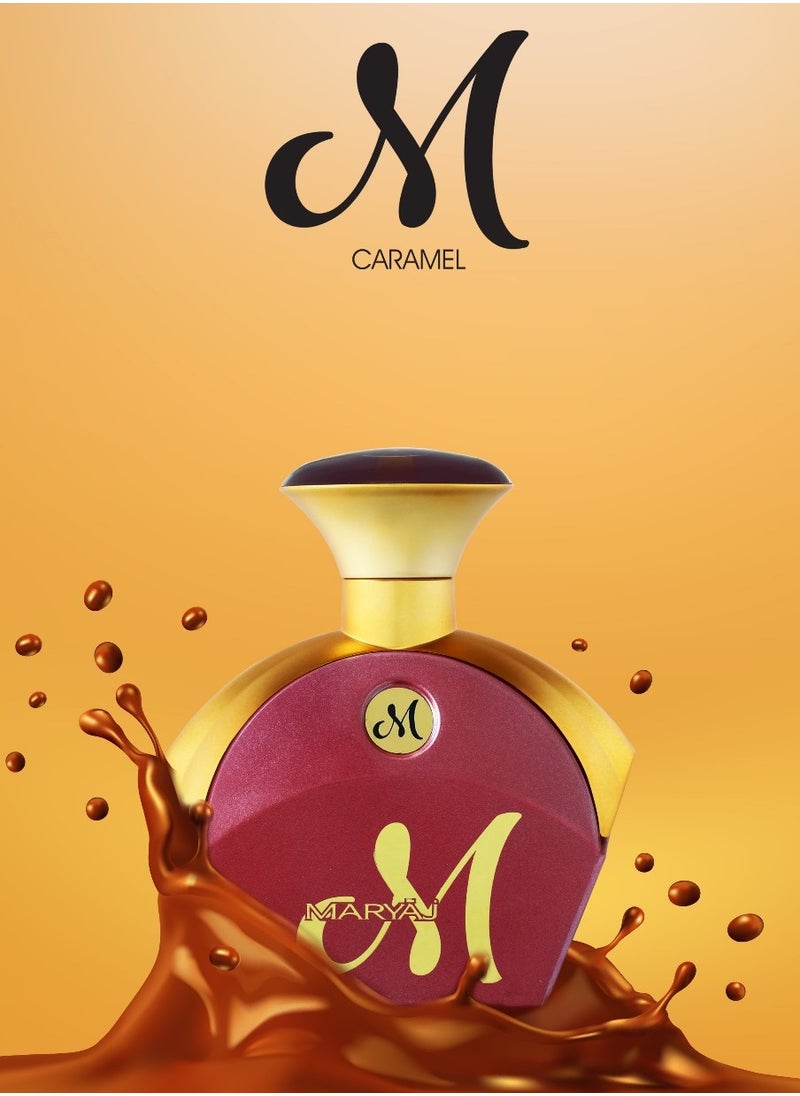 M Caramel Eau De Parfum for Women, 90 ml