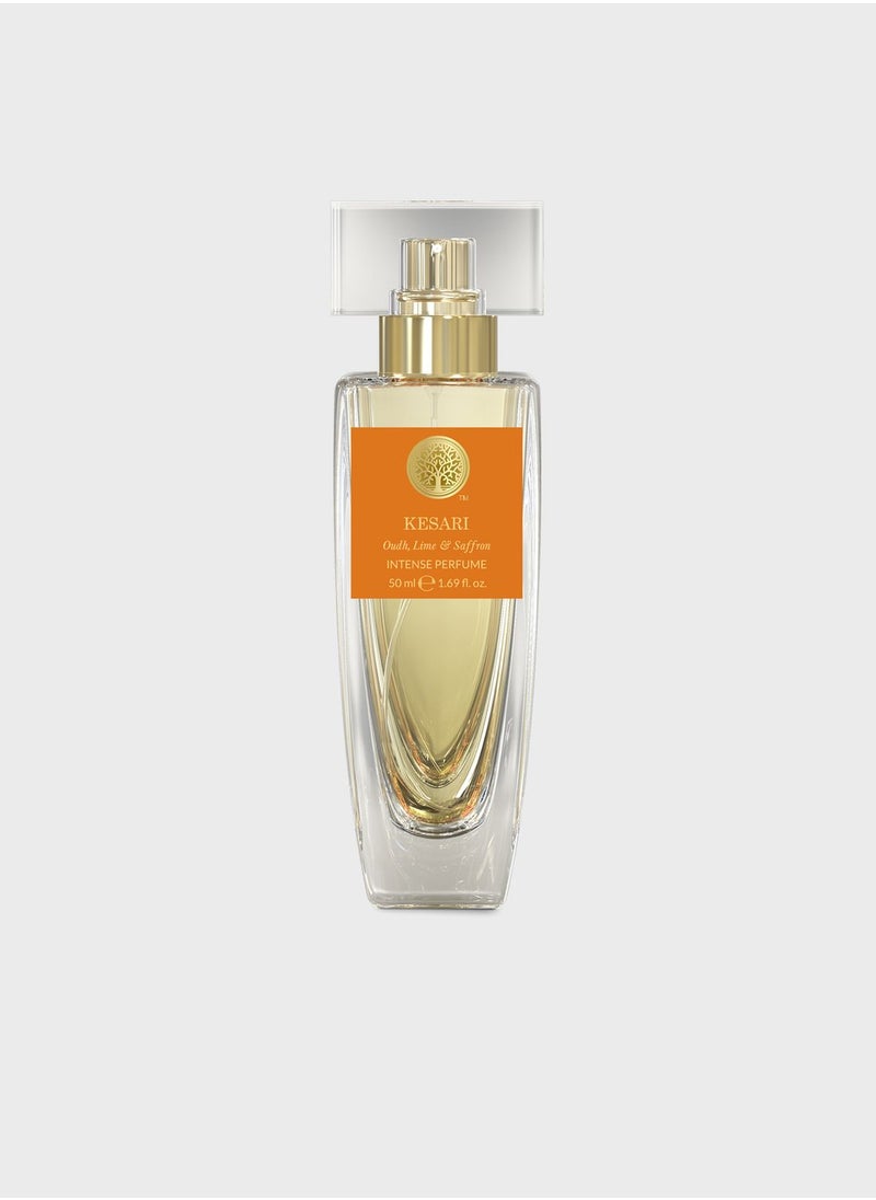 Intense Perfume Kesari┬á - Oudh Lime & Saffron 50Ml