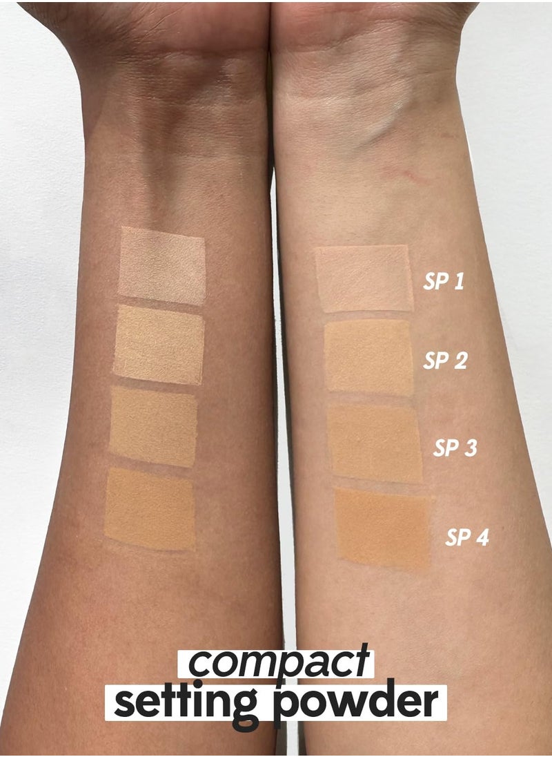 Natural Compact Setting Powder - Poreless With Spf - Shade: Sp2 Beige - 9g