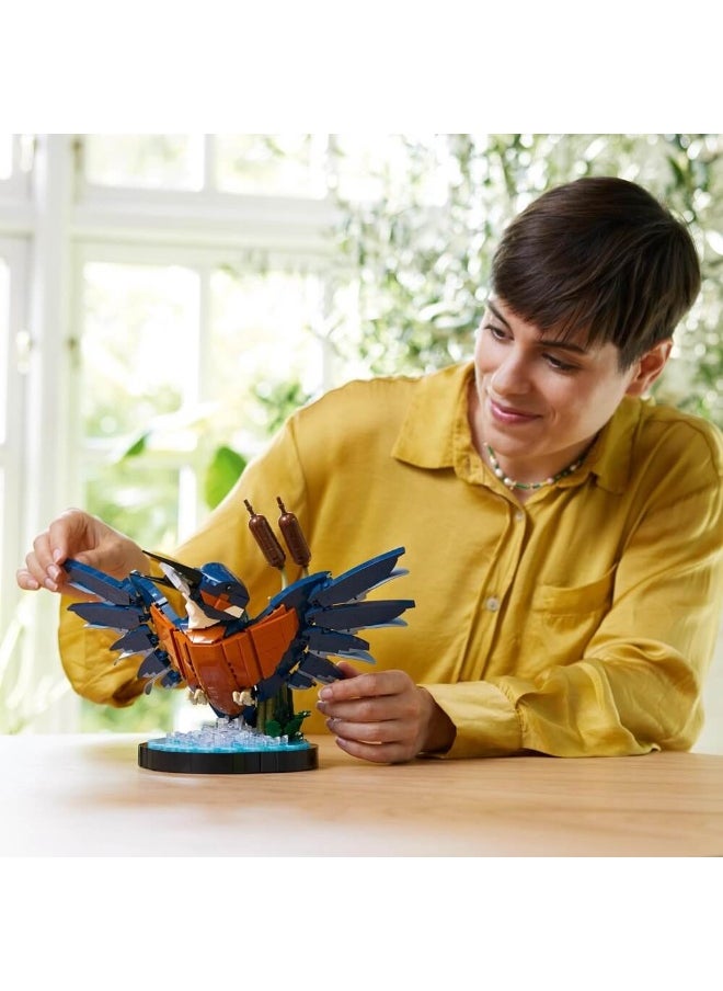 Icons Kingfisher Bird Building Set 10331 Building Toy Set (834 Pieces)