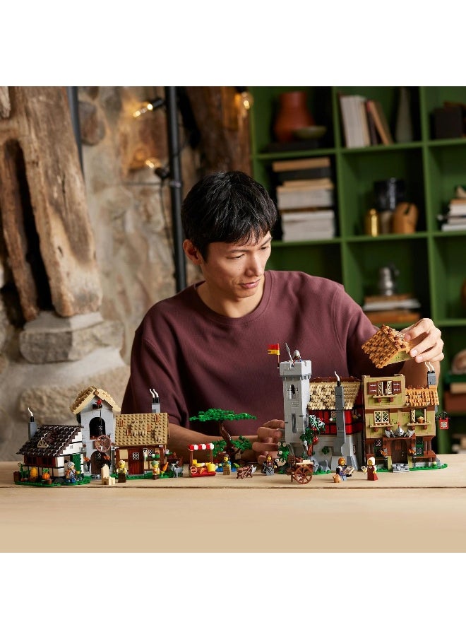 Icons Medieval Town Square 10332 Building Toy Set (3304 Pieces)