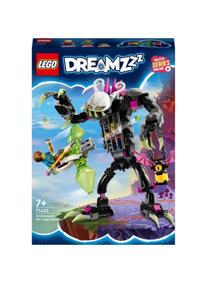 Dreamzzz Grimkeeper The Cage Monster 71455 Building Toy Set (274 Pieces)