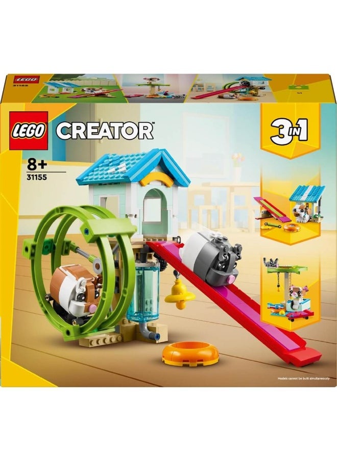 Creator Hamster Wheel 3-In-1 Animal 31155 Building Set (416 Pieces)