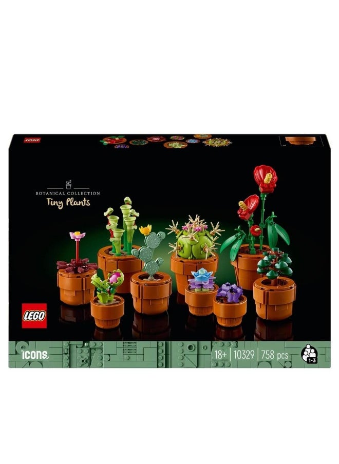 Icons Tiny Plants 10329 Building Toy Set (758 Pieces)