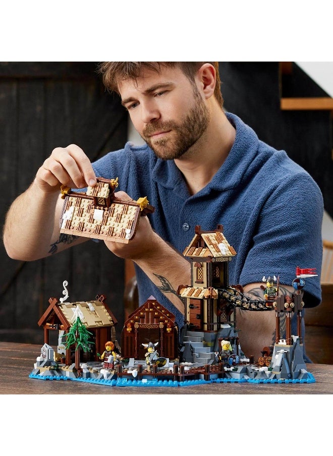 Ideas Viking Village 21343 Building Toy Set (2103 Pieces)