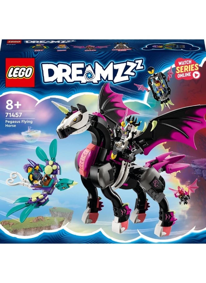 Dreamzzz Pegasus Flying Horse 71457 Building Toy Set (482 Pieces)