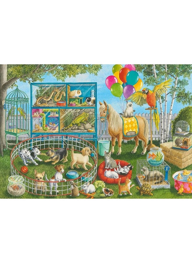 Ravensburger Pet Fair Fun 35 Piece Jigsaw Puzzle for Kids - 05158 - Every Piece is Unique, Pieces Fit Together Perfectly