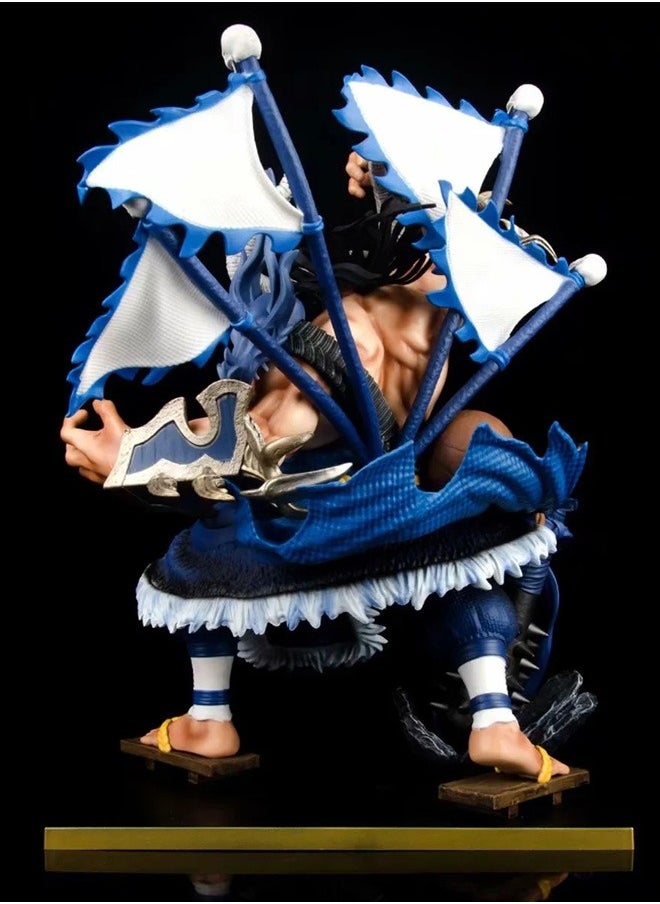 One Piece Figure Four Emperors Armed Kaido Anime Peripheral Figure Model Statue Ornaments