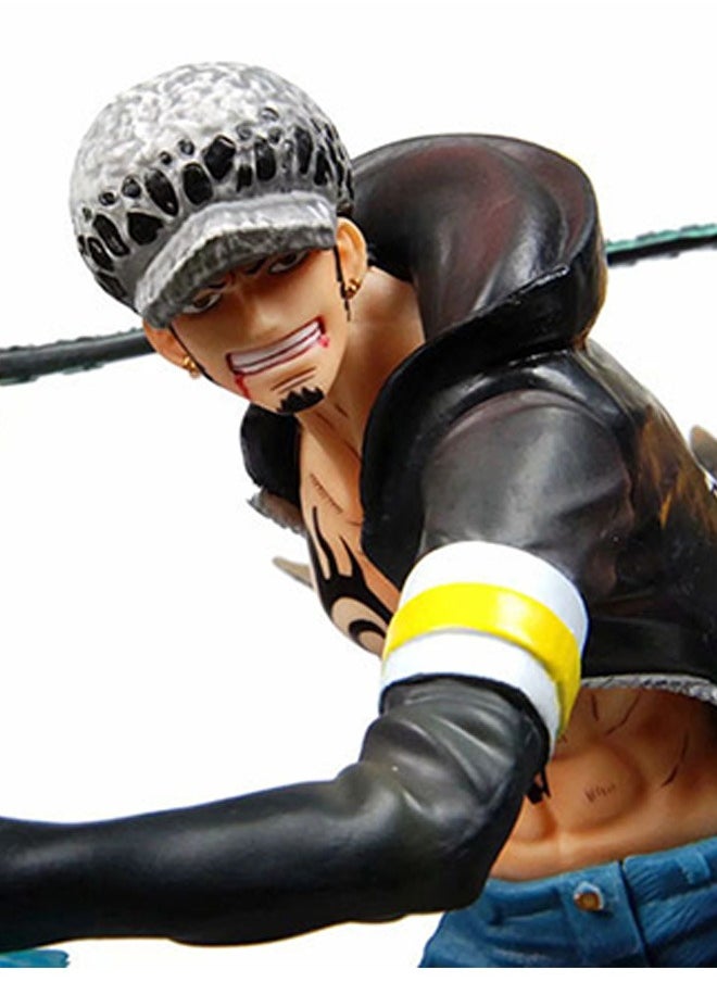 One Piece figure Seven Warlords of the Sea Trafalgar Law anime surrounding figure statue model ornaments