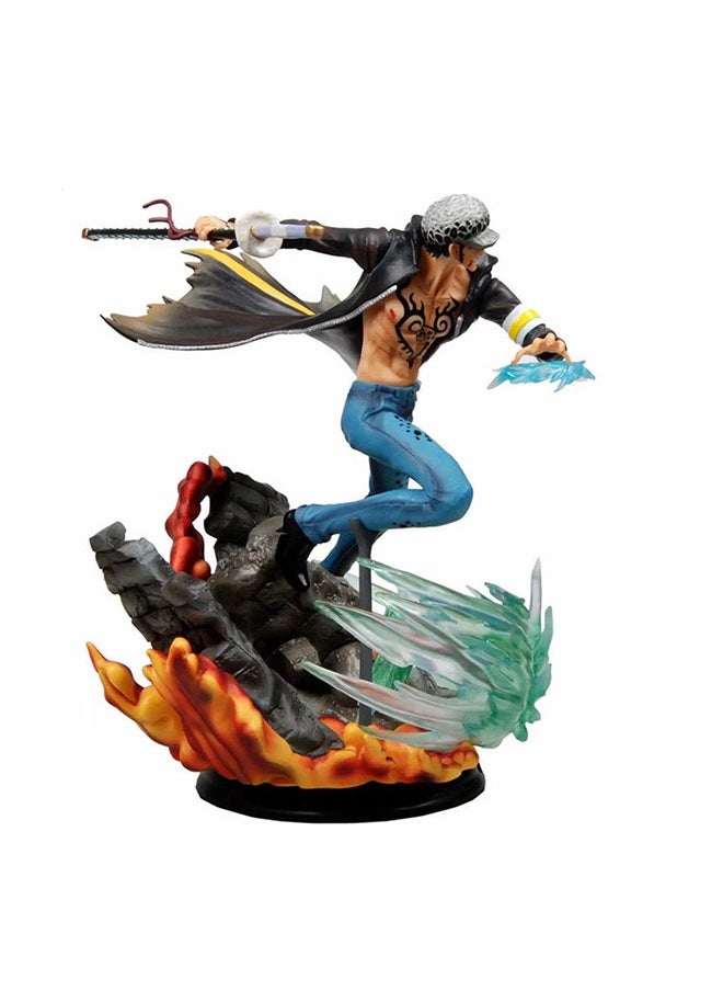 One Piece figure Seven Warlords of the Sea Trafalgar Law anime surrounding figure statue model ornaments