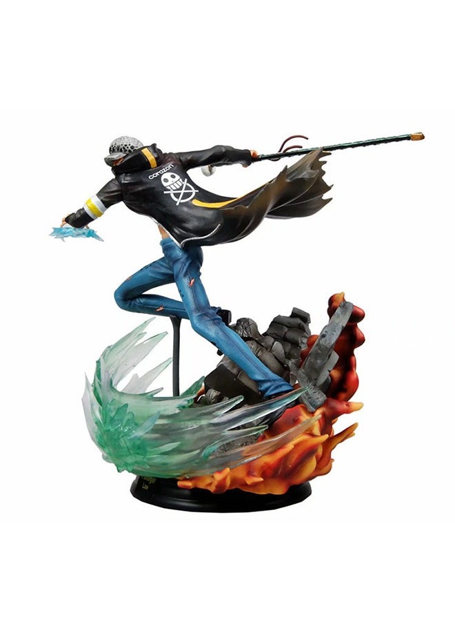 One Piece figure Seven Warlords of the Sea Trafalgar Law anime surrounding figure statue model ornaments