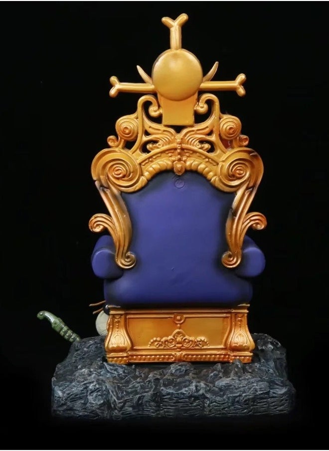 One Piece figure throne Ace anime surrounding figure statue model ornaments