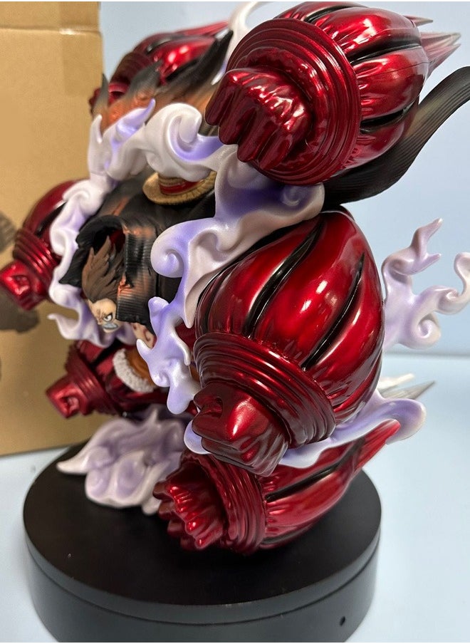 One Piece Luffy figure, Ape King Crow Cannon, anime-related figure sculptures Model ornaments