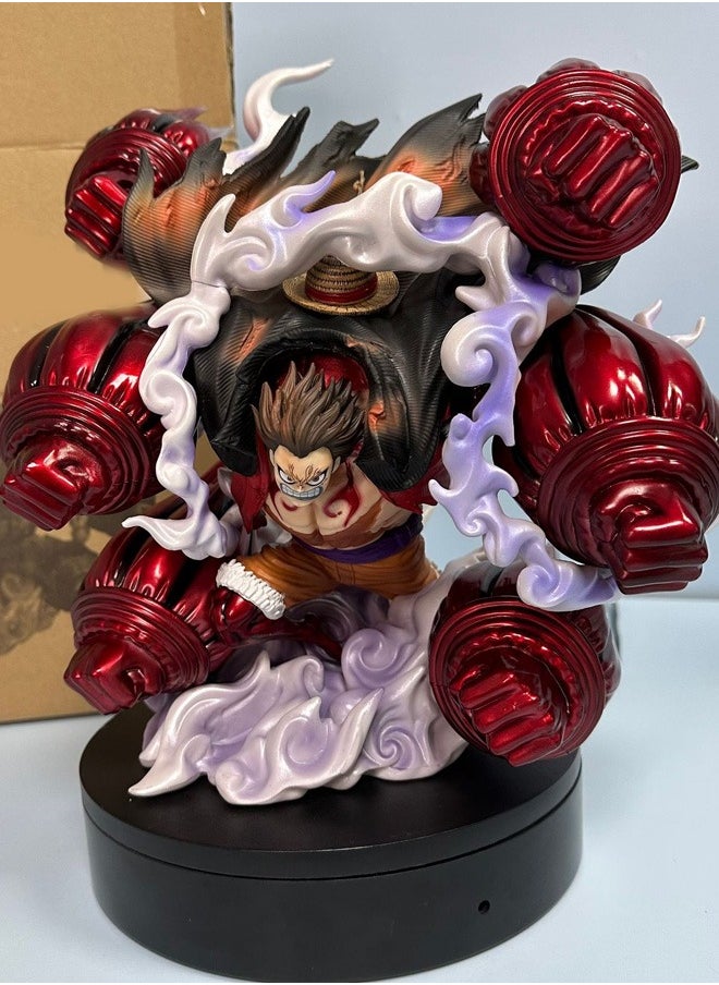 One Piece Luffy figure, Ape King Crow Cannon, anime-related figure sculptures Model ornaments