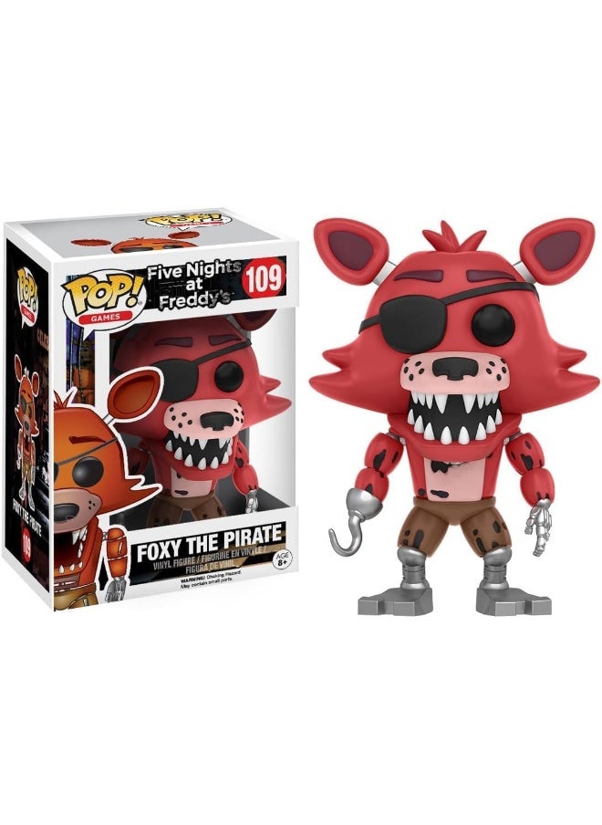 Funko Pop! Games: Five Night at Freddy's - Foxy The Pirate, Collectable Vinyl Figure