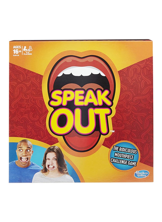 10 Ridiculous Voice Mouthpiece Challenge Party Double-Sided Card Game For Kids