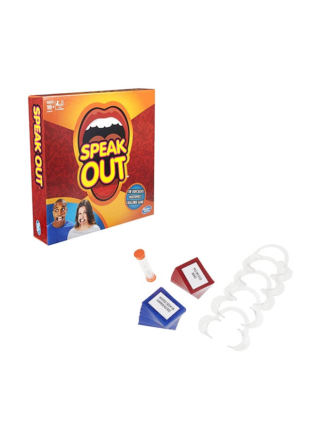 10 Ridiculous Voice Mouthpiece Challenge Party Double-Sided Card Game For Kids