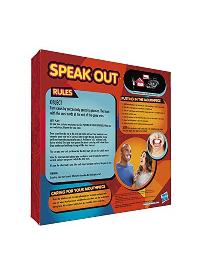 10 Ridiculous Voice Mouthpiece Challenge Party Double-Sided Card Game For Kids