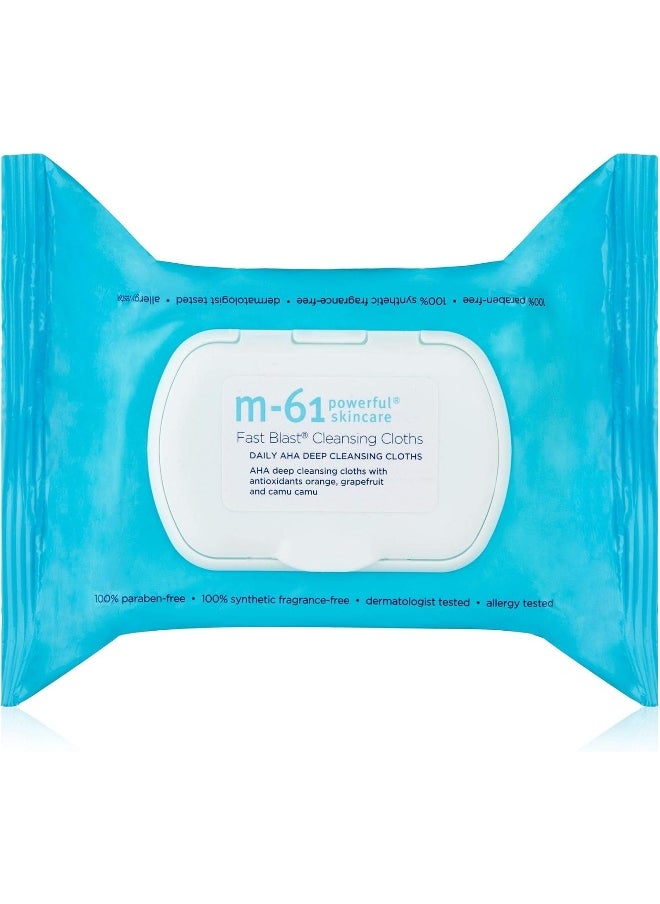 m-61 Fast Blast Cleansing Cloths