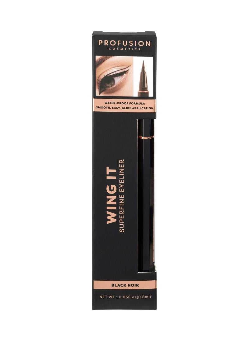 WING IT Superfine Eye Liner Makeup with Long Lasting Cruelty free and Wonderful Design Eye Liner