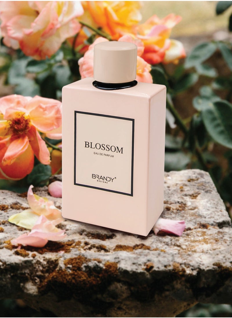 Brandy Designs Blossom Parfum Luminous Floral Fragrance with Jasmine, Tuberose & Neroli for a Fresh, Radiant Scent - 85ml