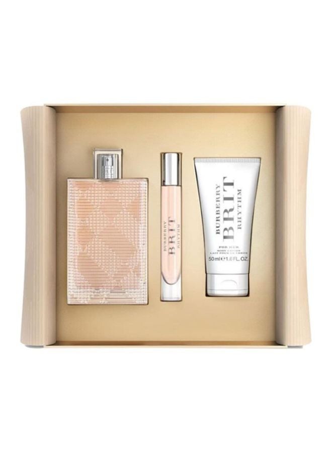 Brit Rhythm Gift Set EDT 90, Body Lotion 50, Miniature 7.5ml