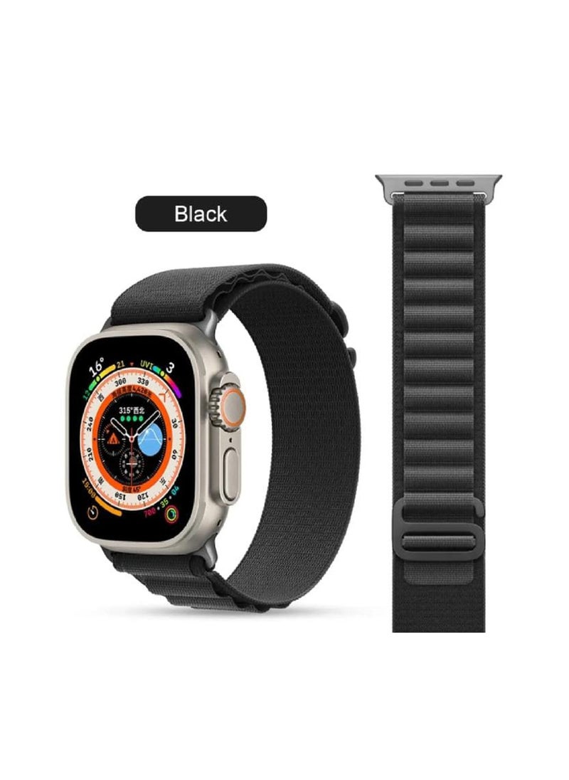 Replaceable Alpine Loop Strap Band For Apple Watch 42mm 44mm 45mm 49mm