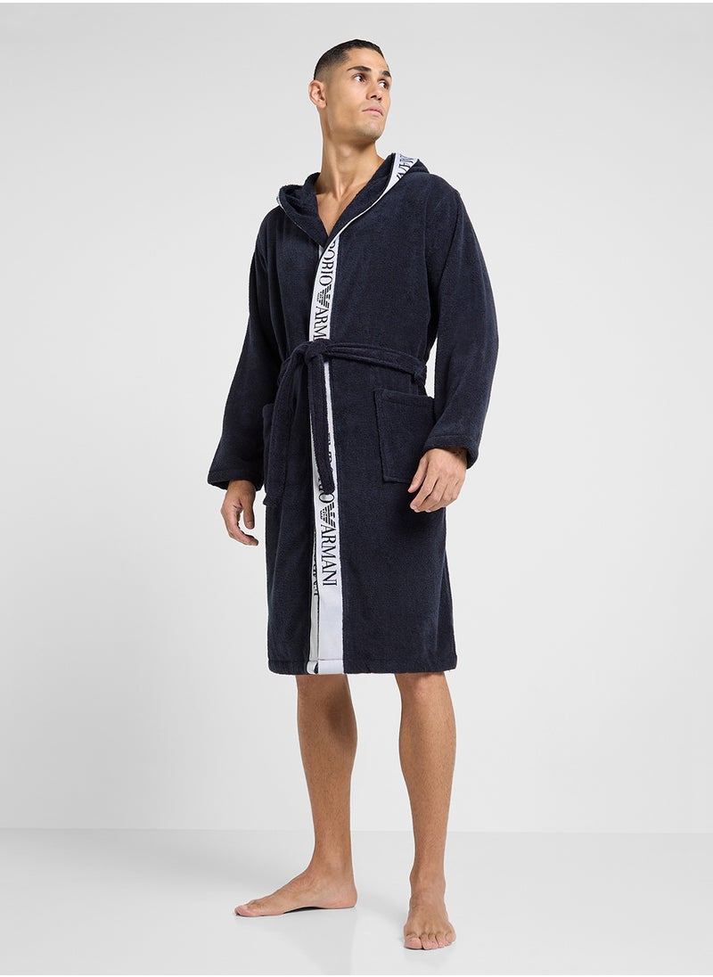 Logo Belted Robes