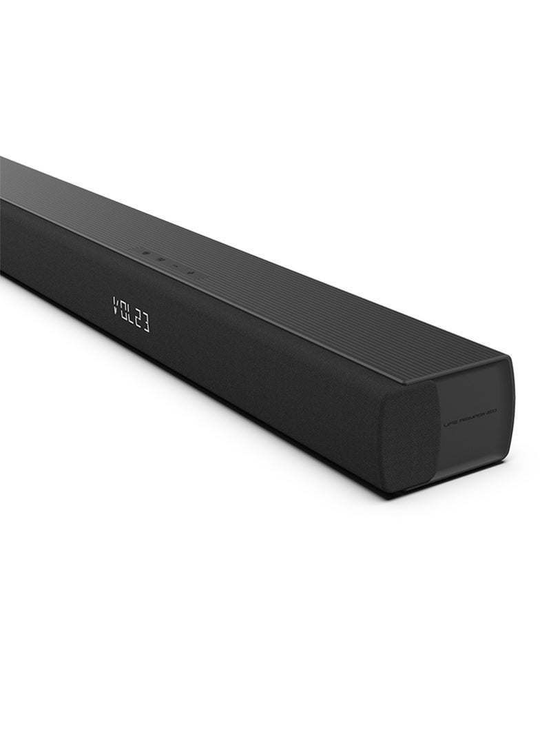 3.1 Channel Soundbar With 6.5-inch Wireless Subwoofer,Ezplay,Tv Mode, 3 Full-Range Speakers, 2 Tweeters, 480W Max Audio Power, 5.3 Wireless Bluetooth, Powered By DTS Virtual:X HS3100 Black