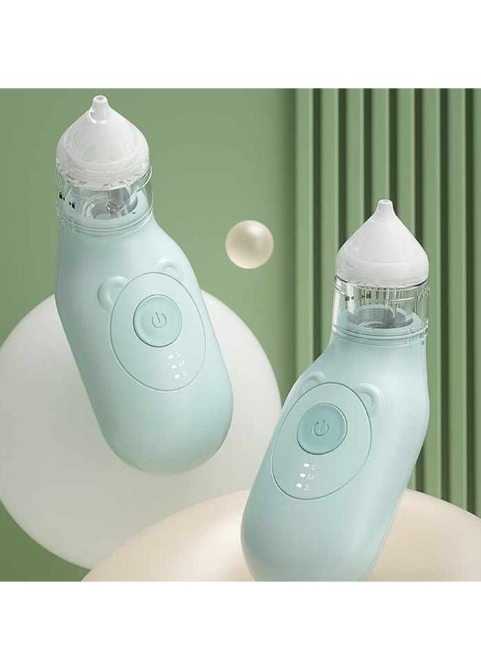 Wholesale Electric Nasal Aspirator 3 Modes Nose Sucker For Deeply Nose Cleaning Booger Mucus Snot Babies Kids Essentials, (Light Green)