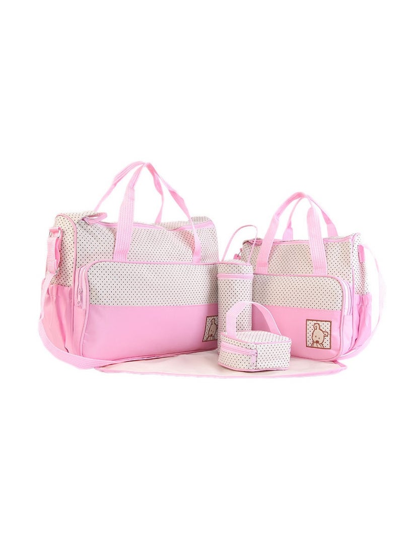 5-In-1 Multi-Functional Baby Diaper Bag Set