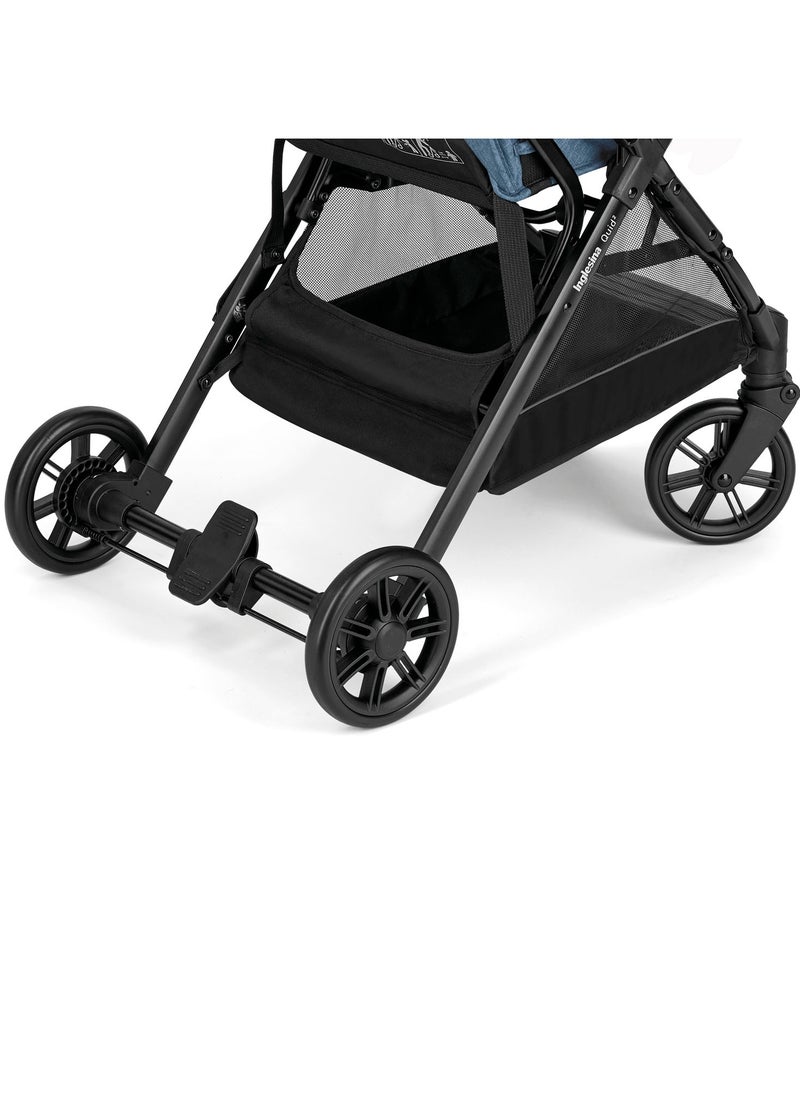 Inglesina Quid2 Travel Stroller (light weight Stroller)  PUMA BLACK