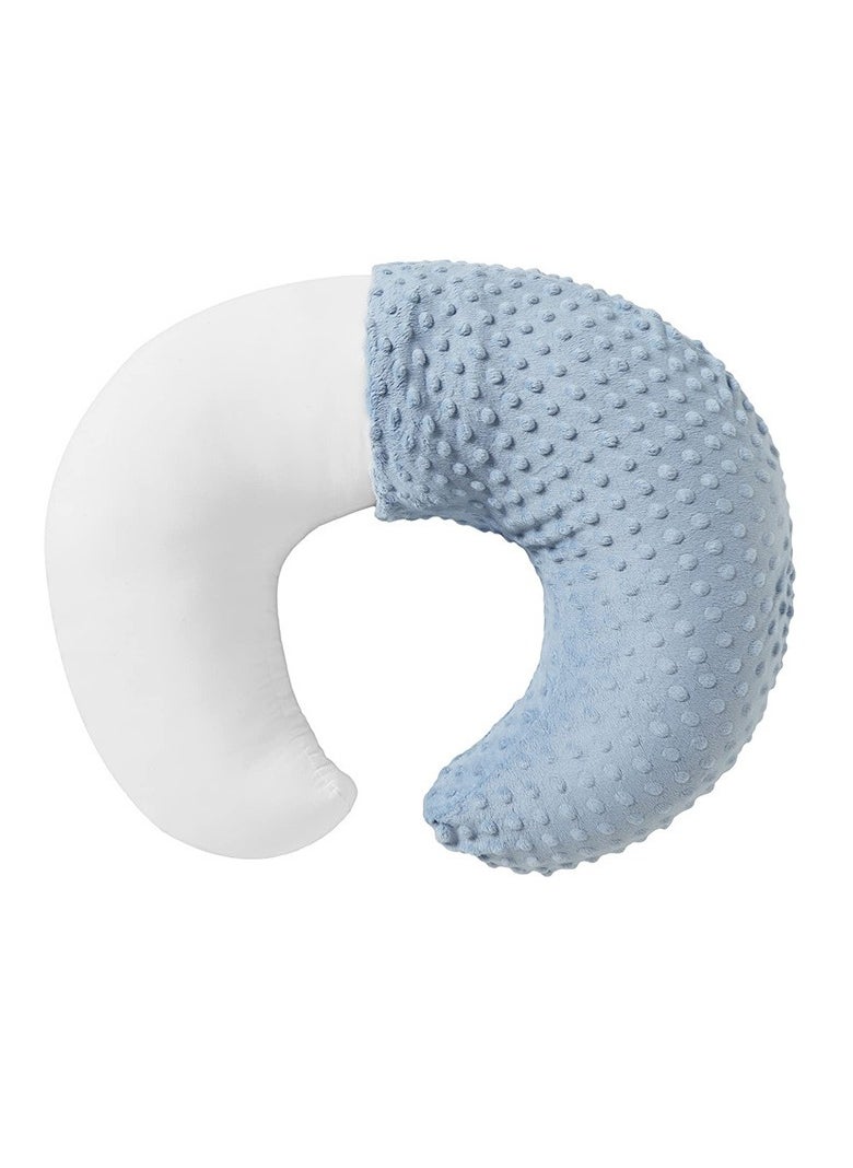 Nursing Pillow Small Baby Pillow 100% Cotton Nursing Pillow with Removable and Washable Cover Breastfeeding Pillow