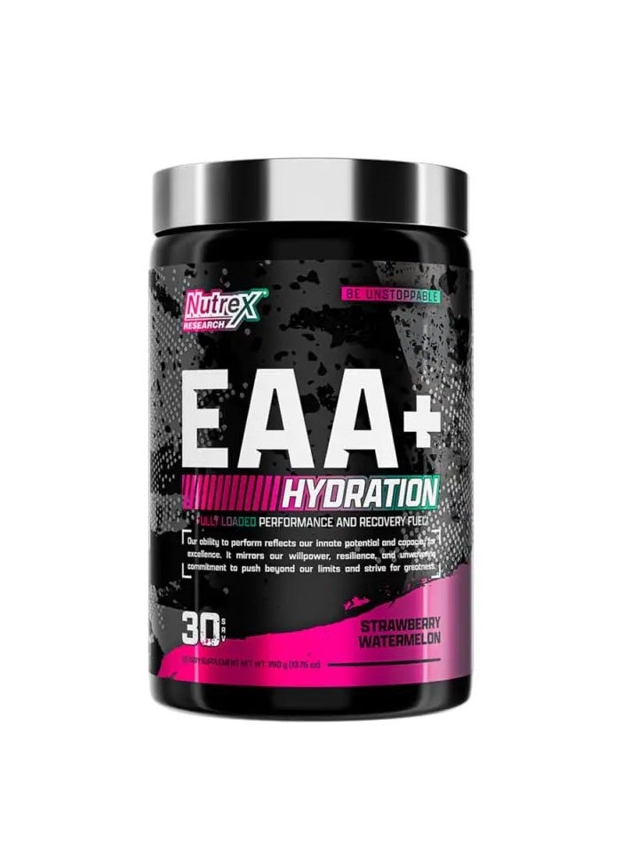 Nutrex Research EAA+ Hydration Strawberry Watermelon - Essential Amino Acids for Performance & Recovery