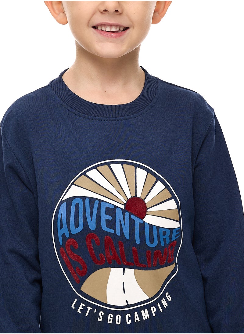 Boys' Sweatshirt  (2 - 8yrs) Navy