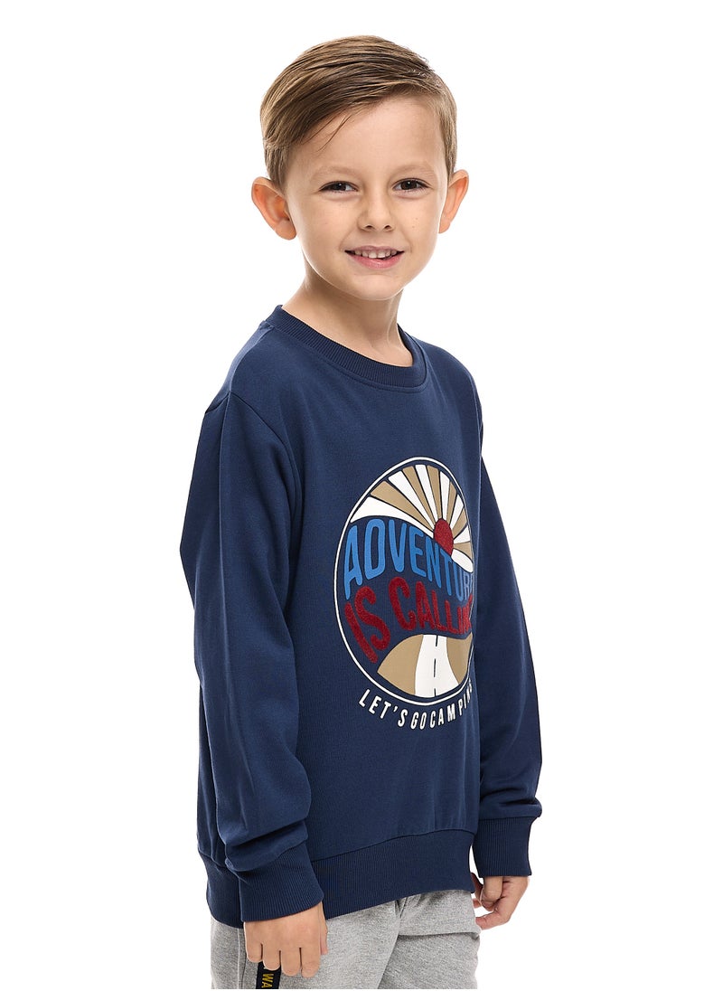 Boys' Sweatshirt  (2 - 8yrs) Navy