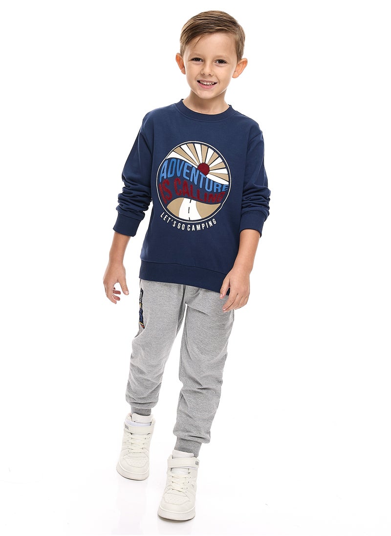 Boys' Sweatshirt  (2 - 8yrs) Navy