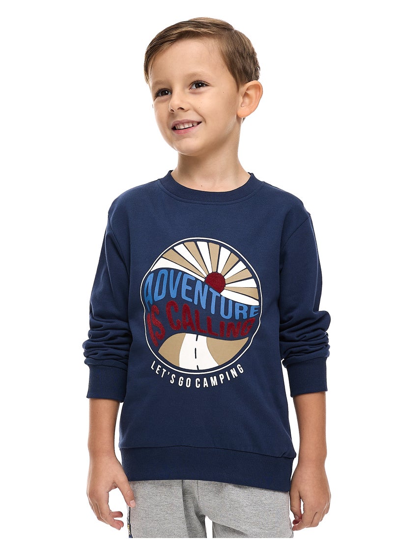 Boys' Sweatshirt  (2 - 8yrs) Navy