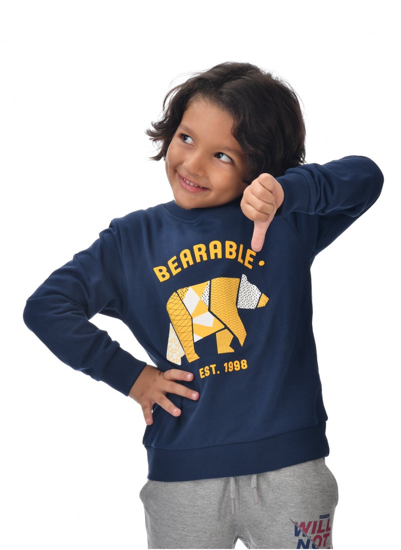 Boys' Sweatshirt  (2 - 8yrs) Navy