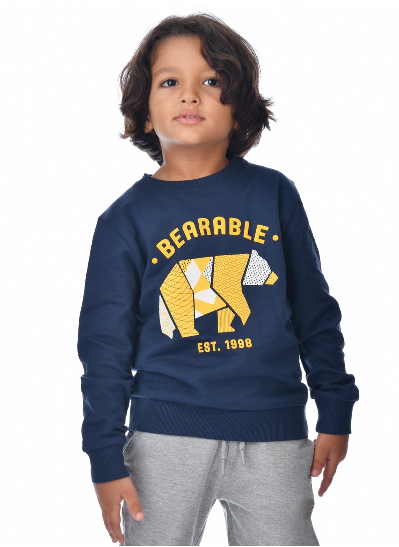 Boys' Sweatshirt  (2 - 8yrs) Navy