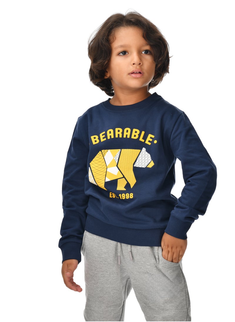 Boys' Sweatshirt  (2 - 8yrs) Navy