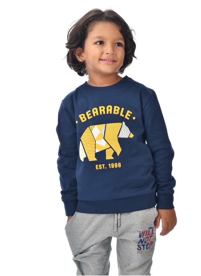 Boys' Sweatshirt  (2 - 8yrs) Navy