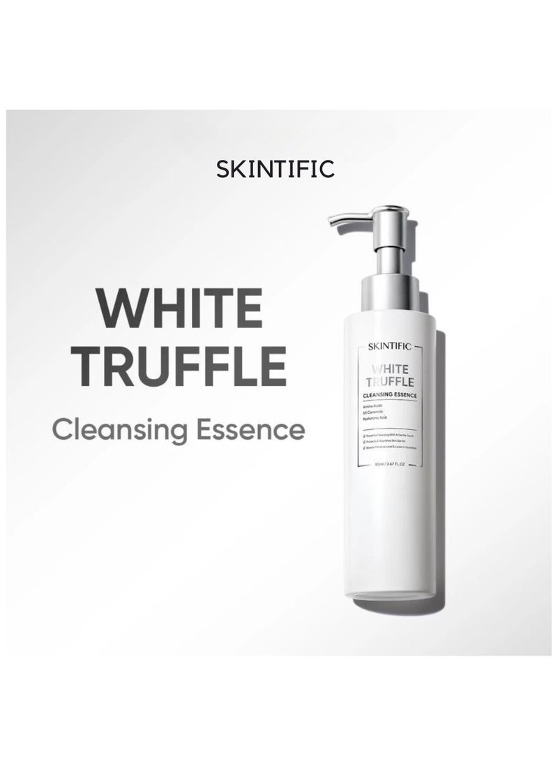 White Truffle Cleansing Essence Cleanser Facial Wash Serum Nourish and Protect Skin Barrier 80ml