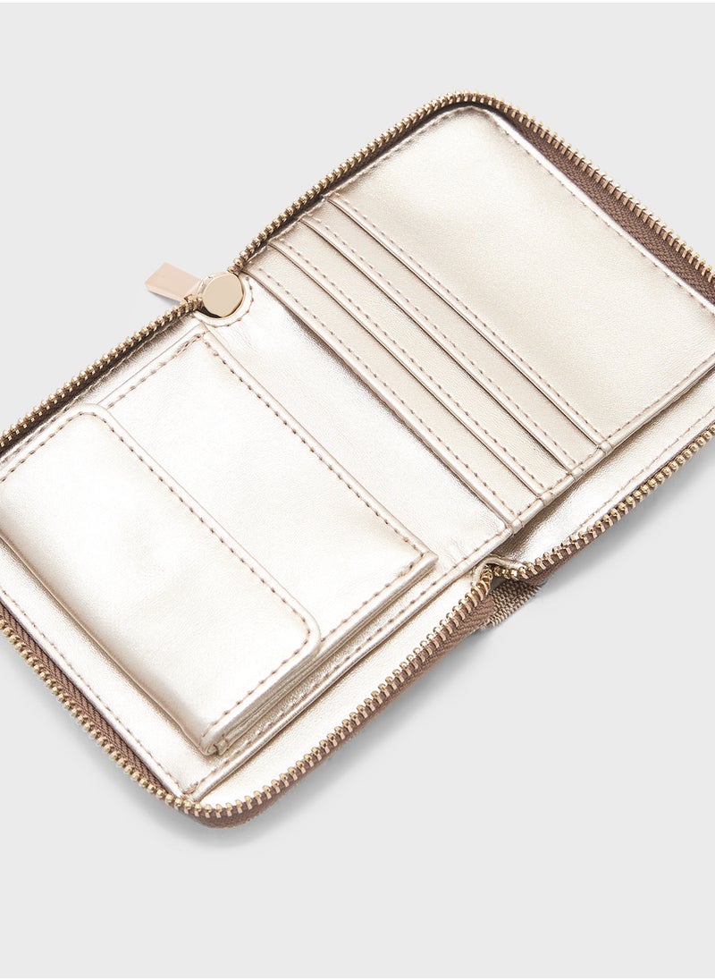 Laurel Slg Small Zip Around Wallet