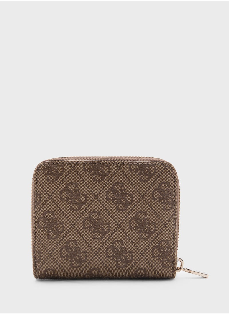 Laurel Slg Small Zip Around Wallet