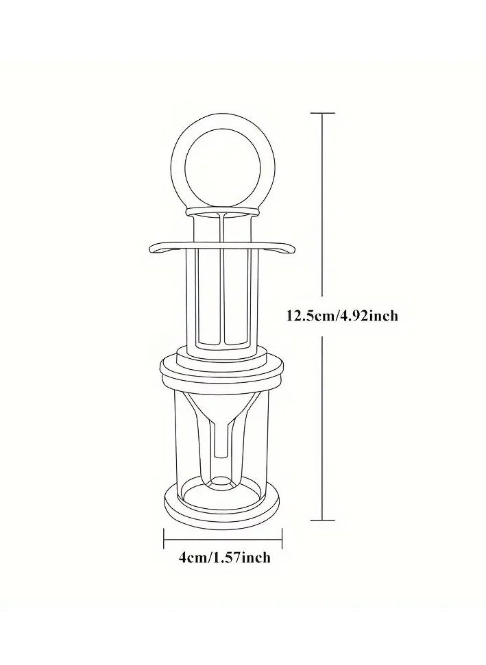 BPA Free Silicone Baby Oral Syringe, Medicine Dropper Syringe Pacifier, Soft Infant Essentials Medicine Pacifier, Feeding Utensils With Nipple Pacifier For Feeding Medicine Water Juice