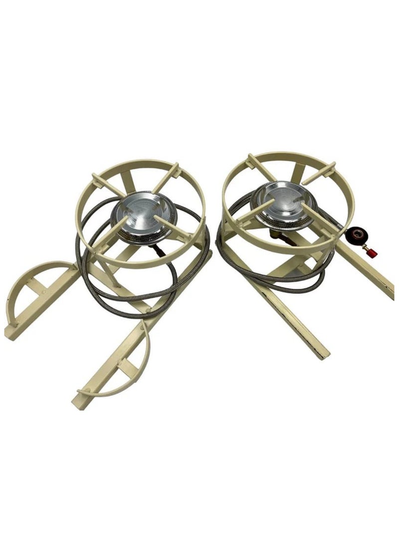 Portable Detachable Camping Dragon Stove With Carry Bag