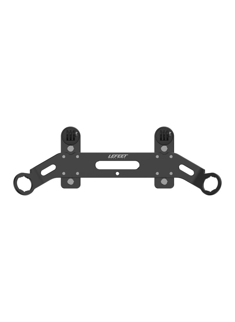 MADNESS SPORTS TRADING LEFEET Dual Jet Rail Kit for Lefeet Underwater Sea Scooters S1pro Black